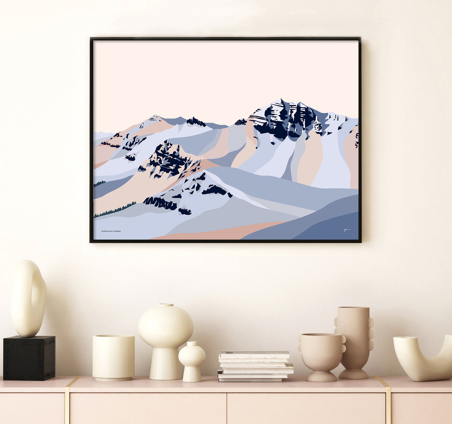 modern jackson hole art