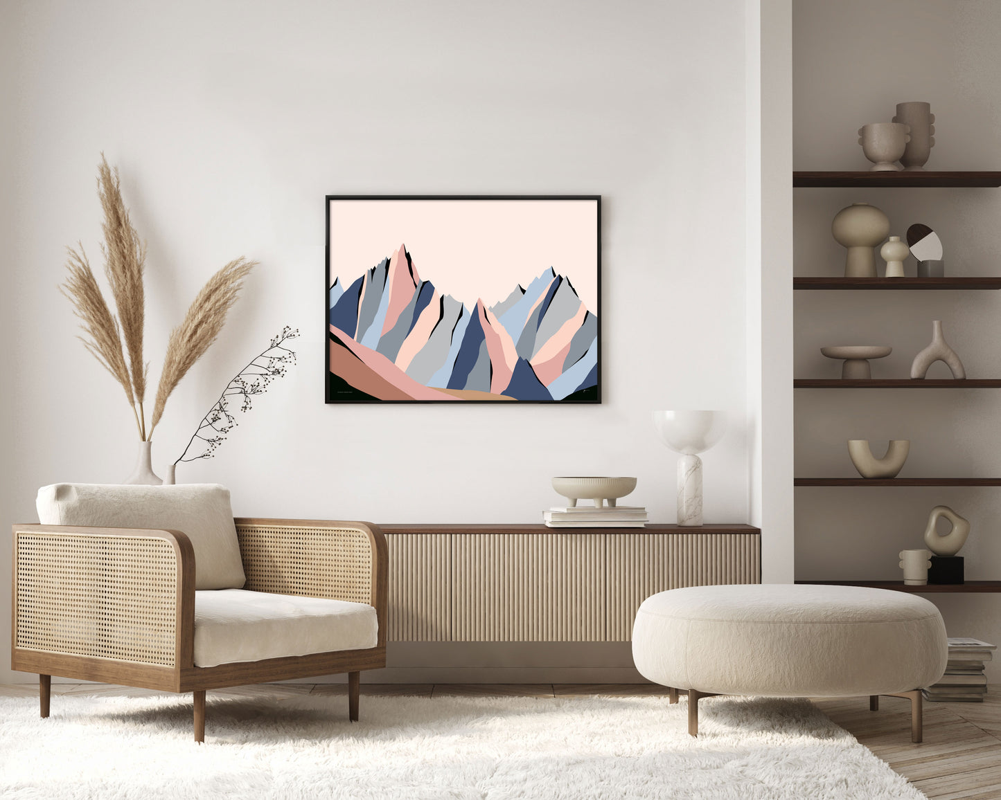 france needles wall art