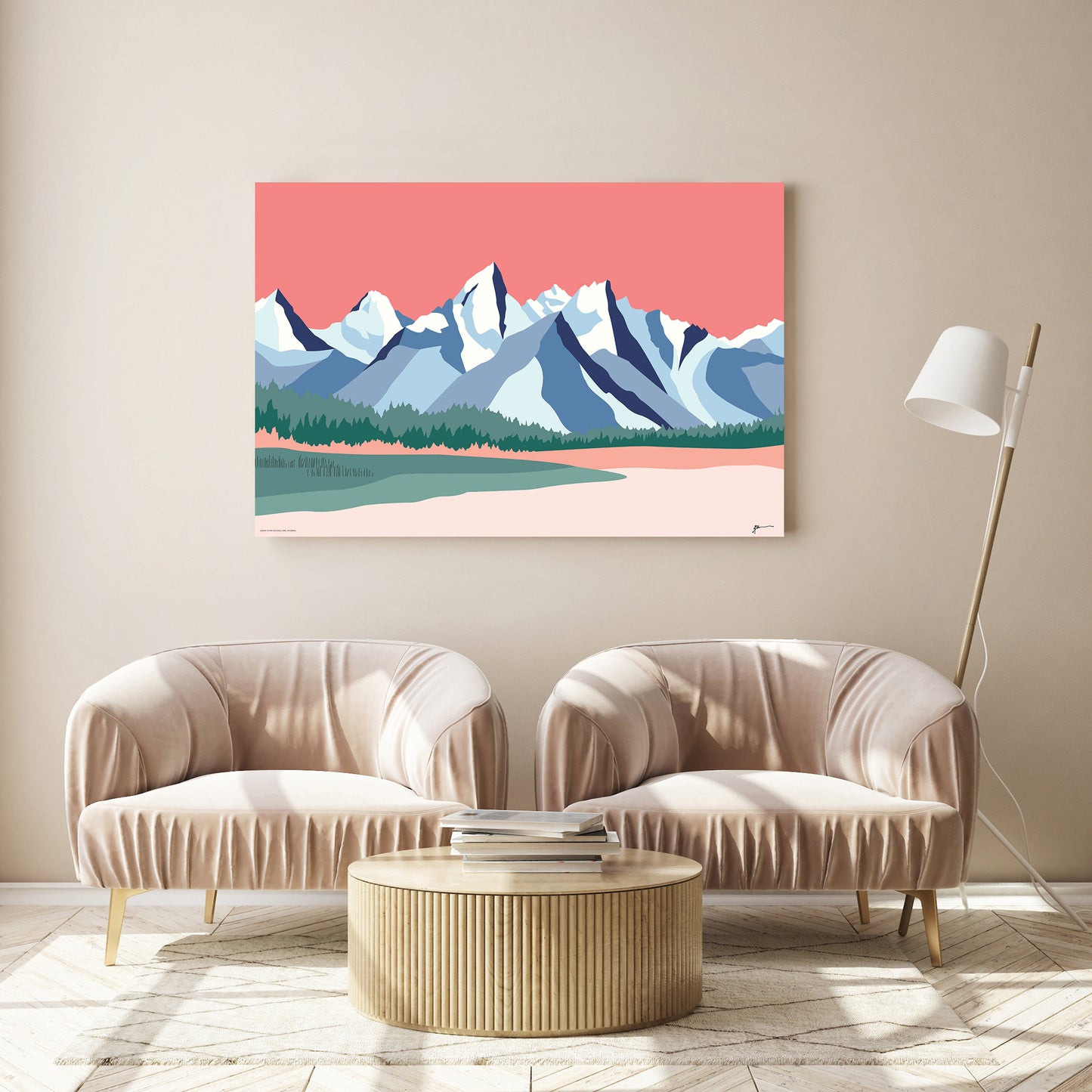 teton art canvas