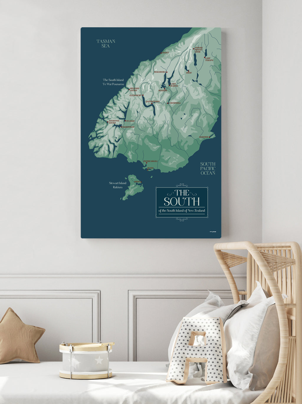 south island art map