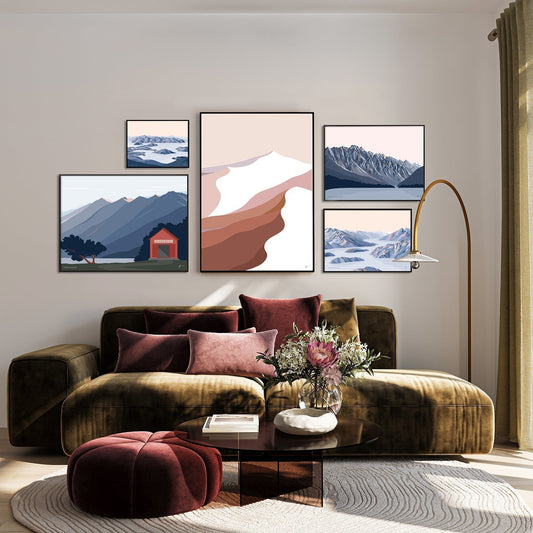 New Zealand Mountain Art Prints: Bring the Beauty of Aotearoa Home