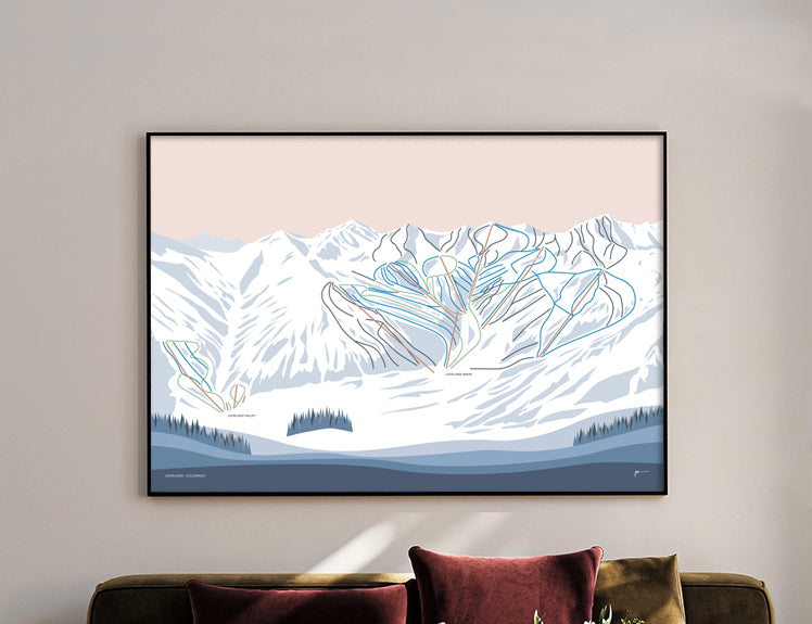 LOVELAND SKI POSTER