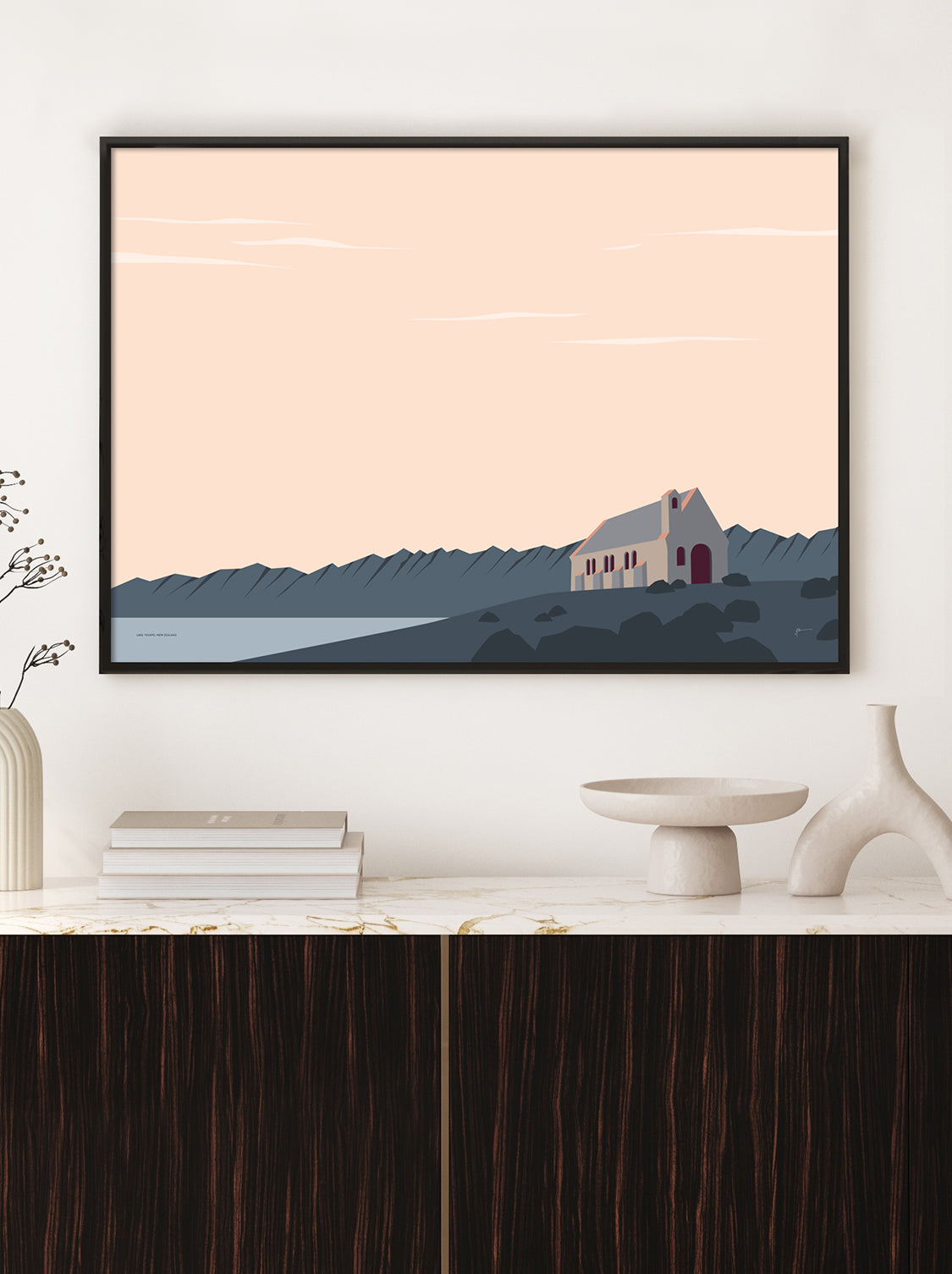 TEKAPO CHURCH ART PRINT