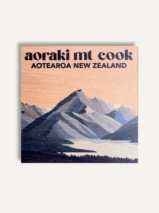 Aoraki New Zealand Fridge Magnet