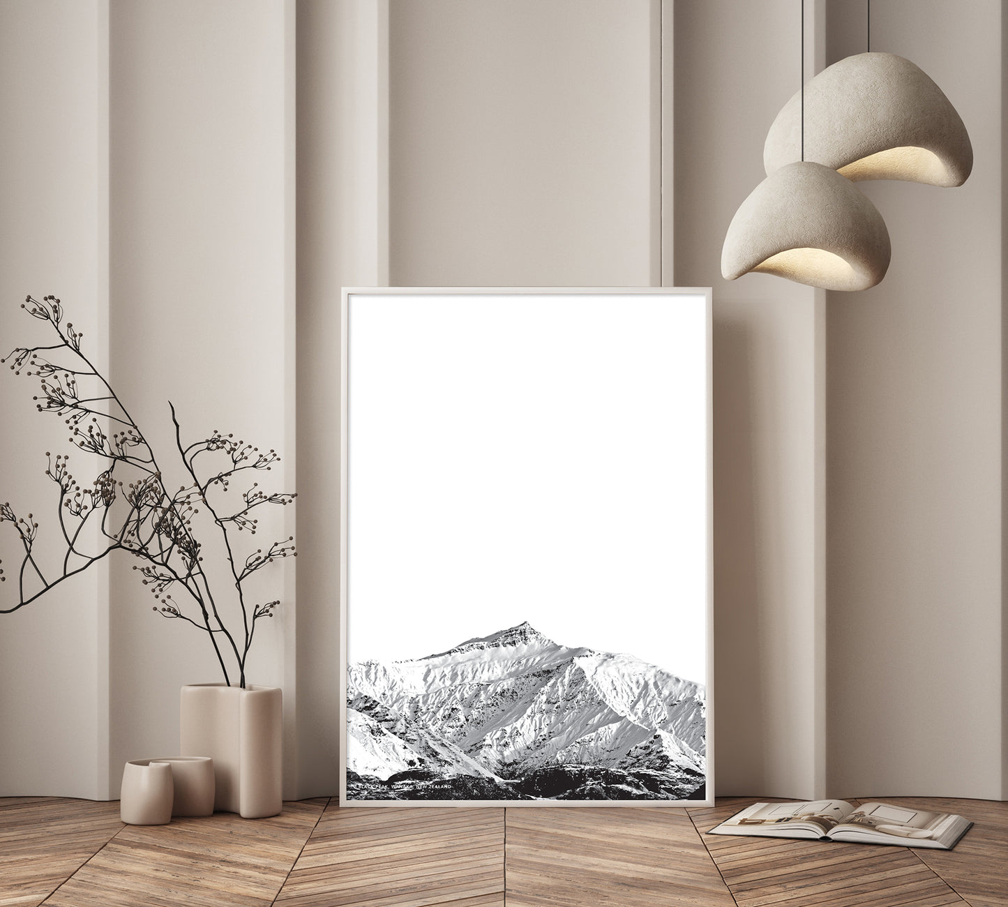 Black Peak Wanaka, New Zealand Photographic Art Print