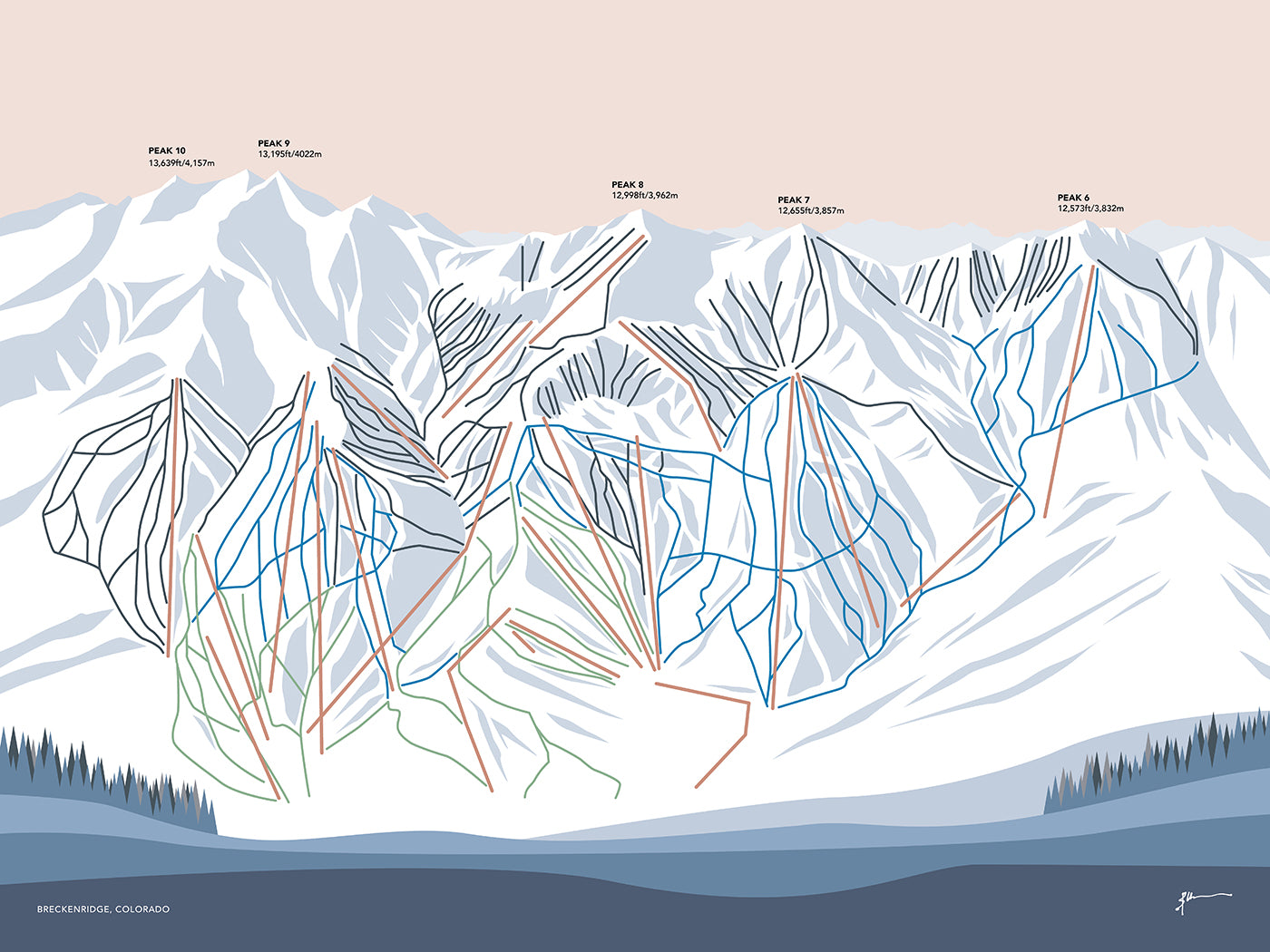 breckenridge art print
