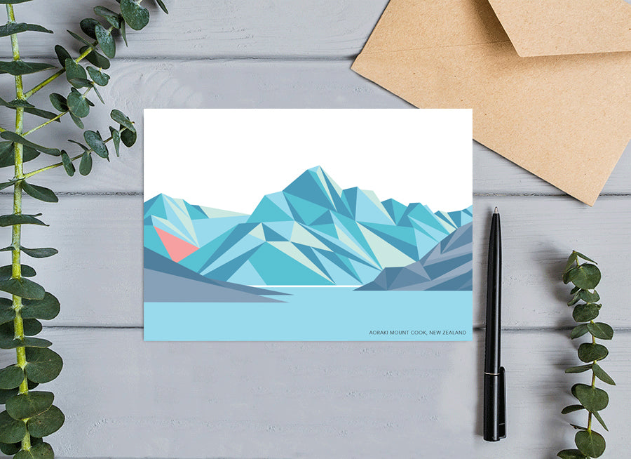 aoraki mt cook card