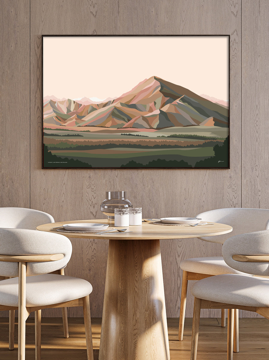 WHOLESALE - Mt Maude Art Print (2 colourways)