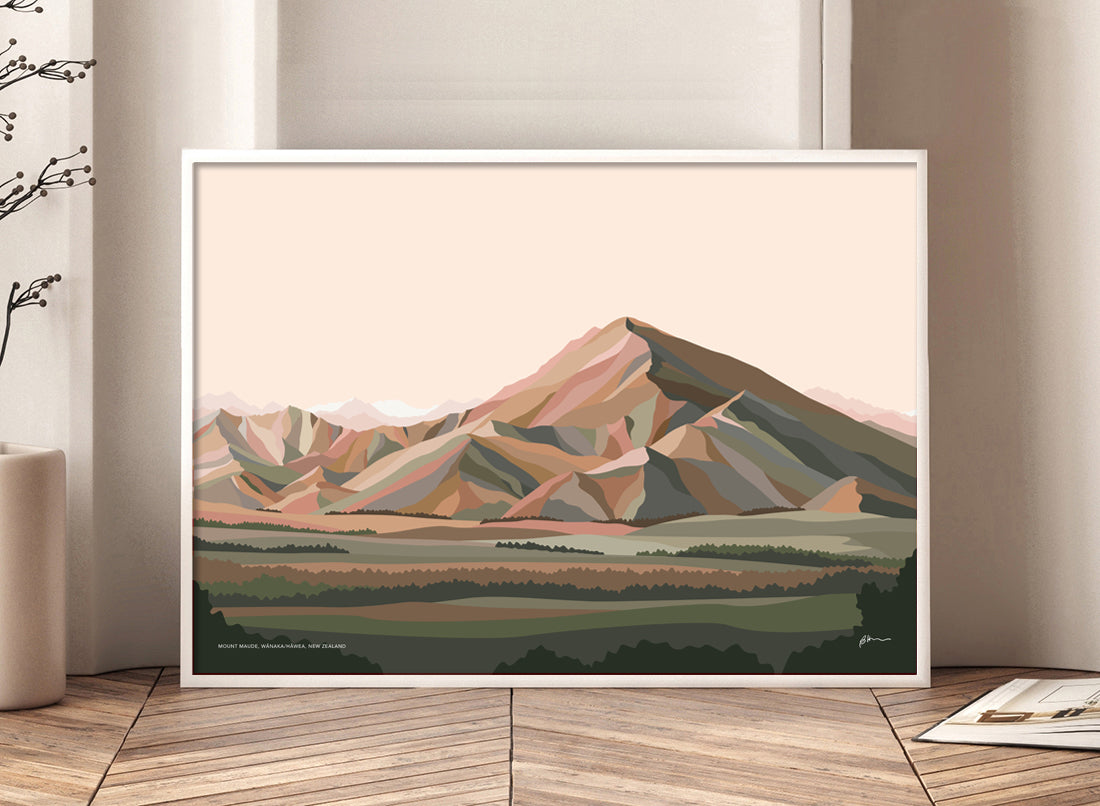 WHOLESALE - Mt Maude Art Print (2 colourways)