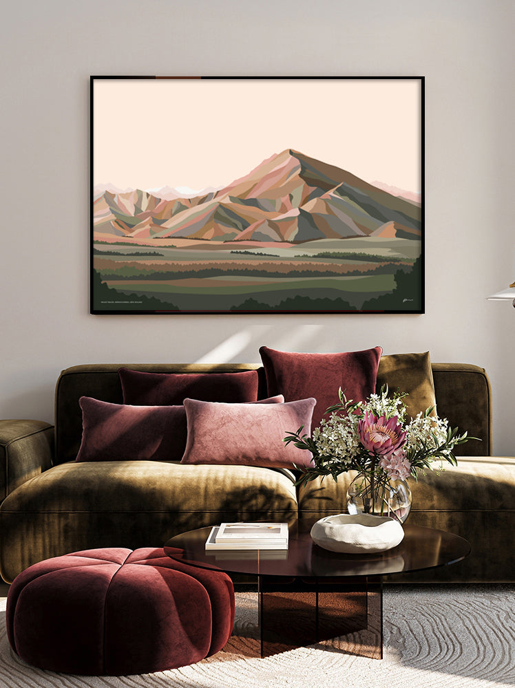 WHOLESALE - Mt Maude Art Print (2 colourways)