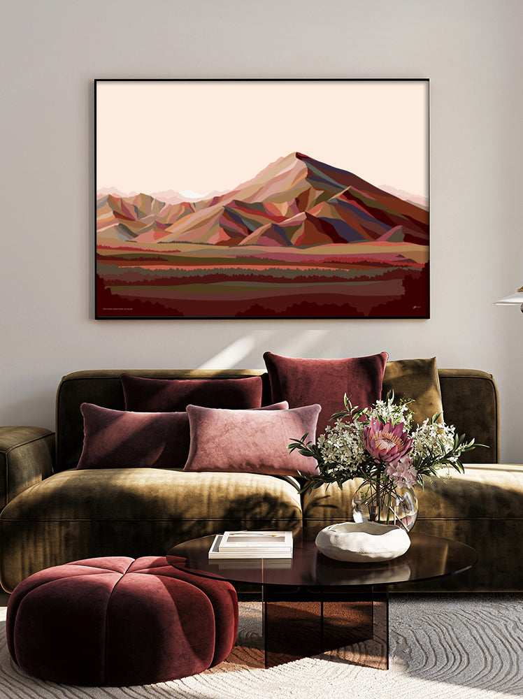 WHOLESALE - Mt Maude Art Print (2 colourways)