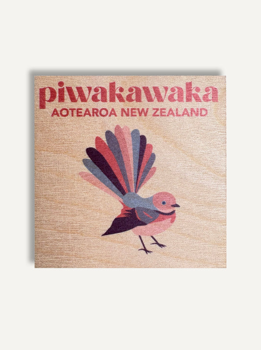 fantail piwakawaka fridge magnet