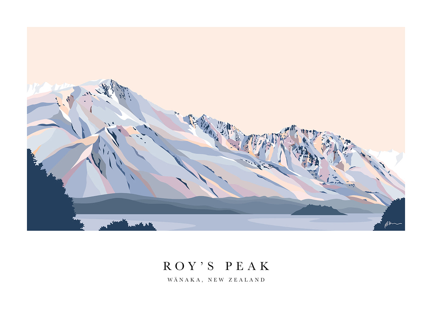 ROY'S PEAK ART PRINT
