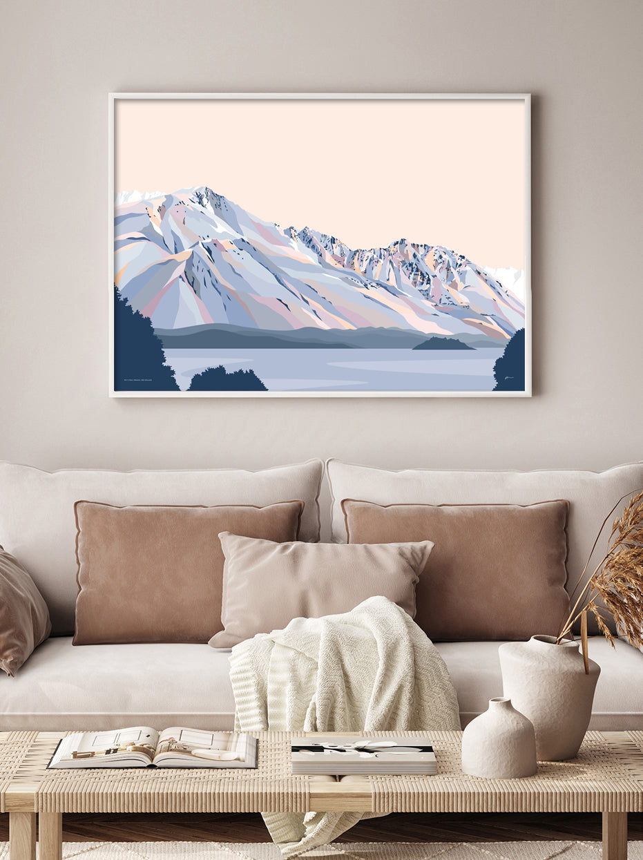 roy's peak art wanaka bridget hall