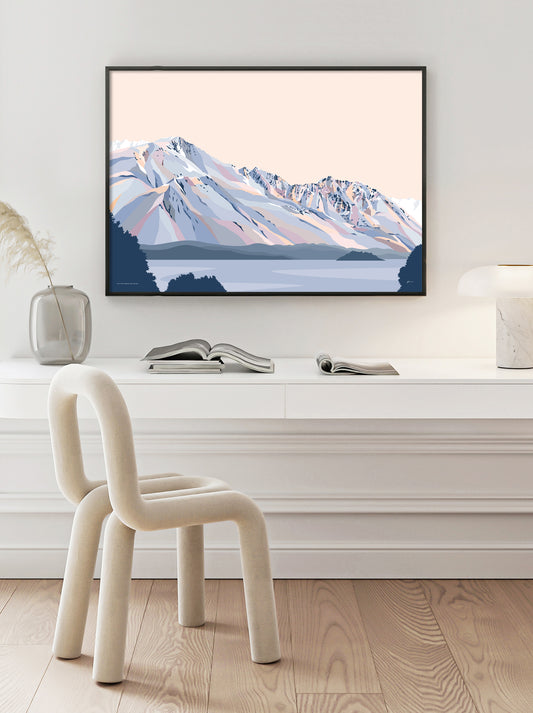 roy's peak art wanaka bridget hall