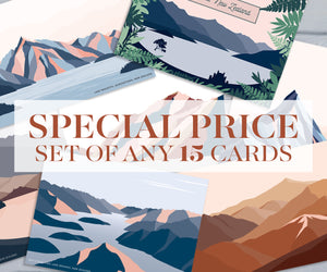 Set of 15 cards - any combination. SPECIAL PRICE