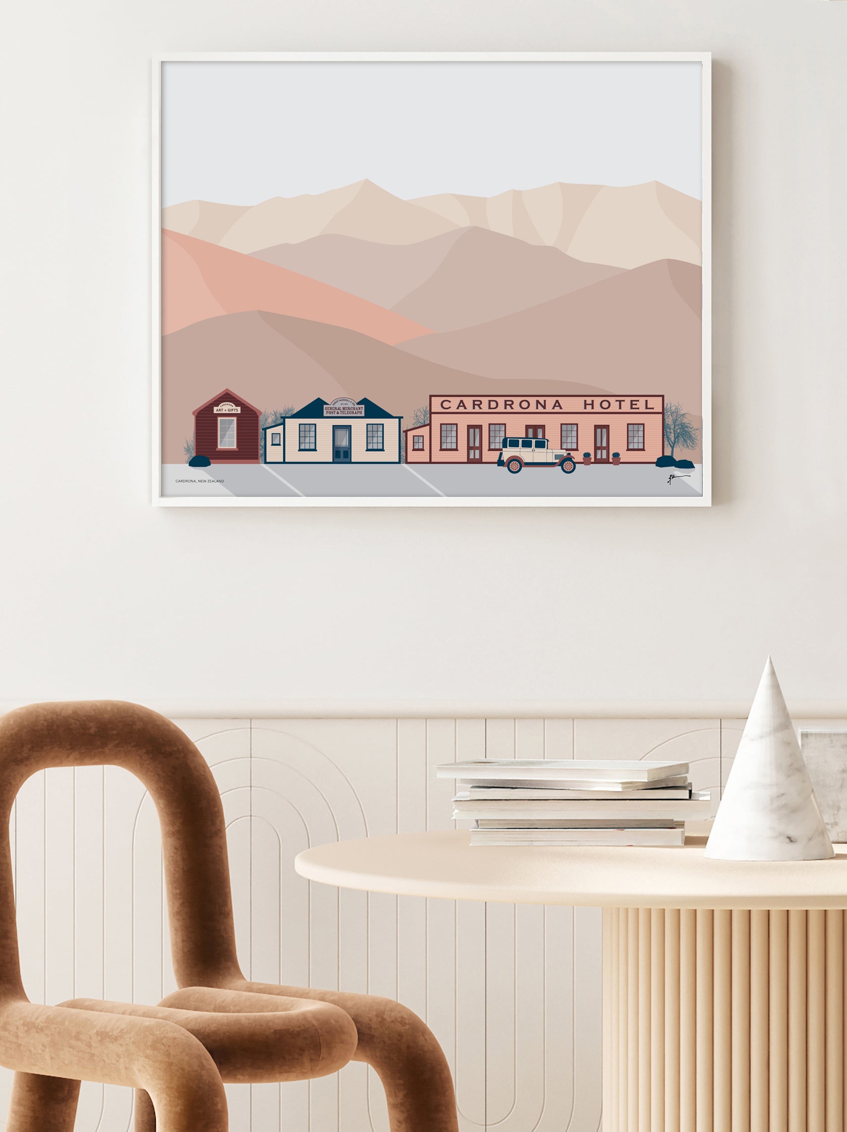 cardrona hotel art print