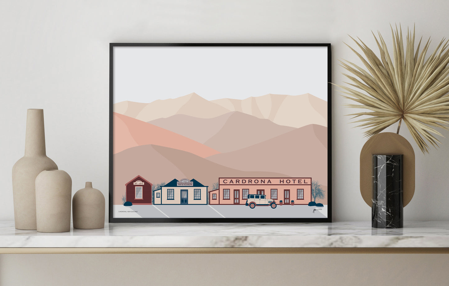 cardrona hotel modern art