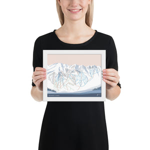 breckenridge 8x10 white frame art print