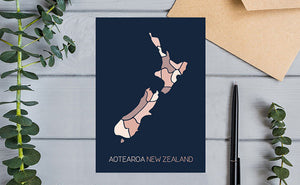 New Zealand greeting card