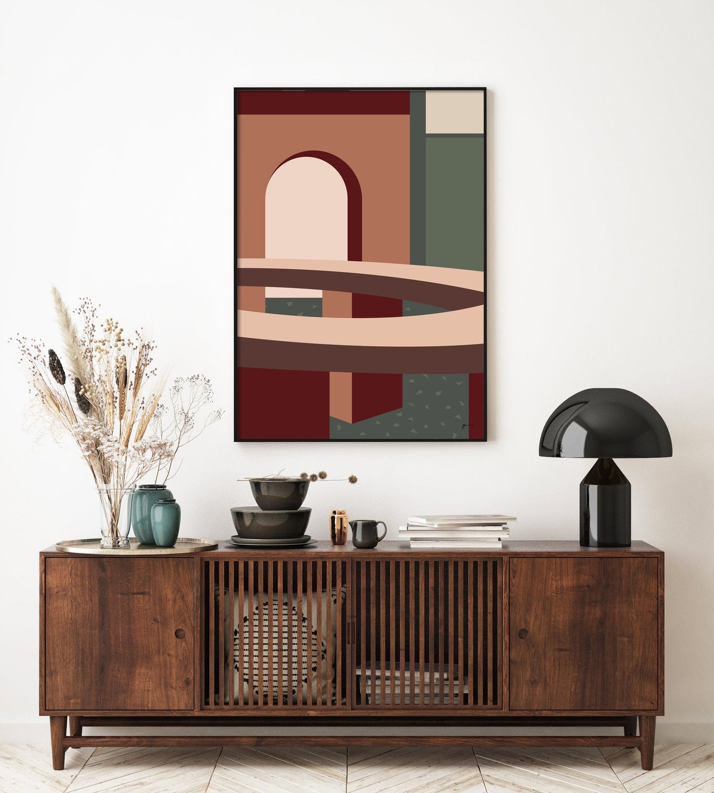 modern abstract art print