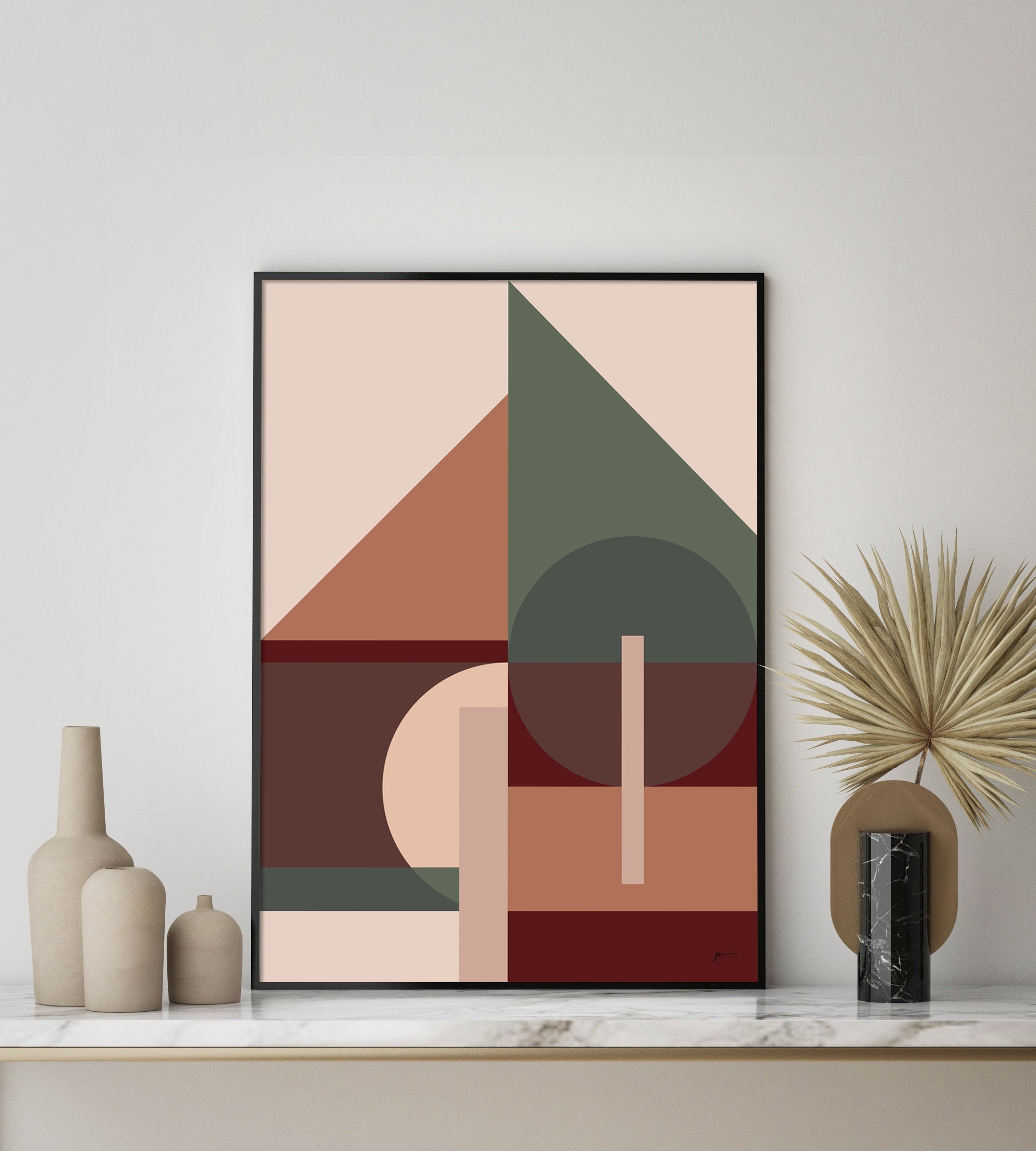 modern abstract art print