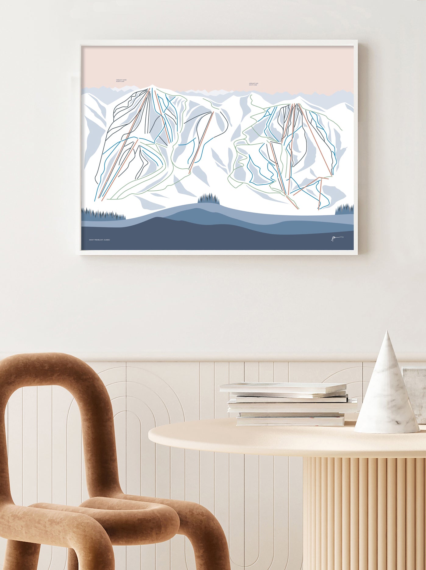 MONT TREMBLANT ART PRINT