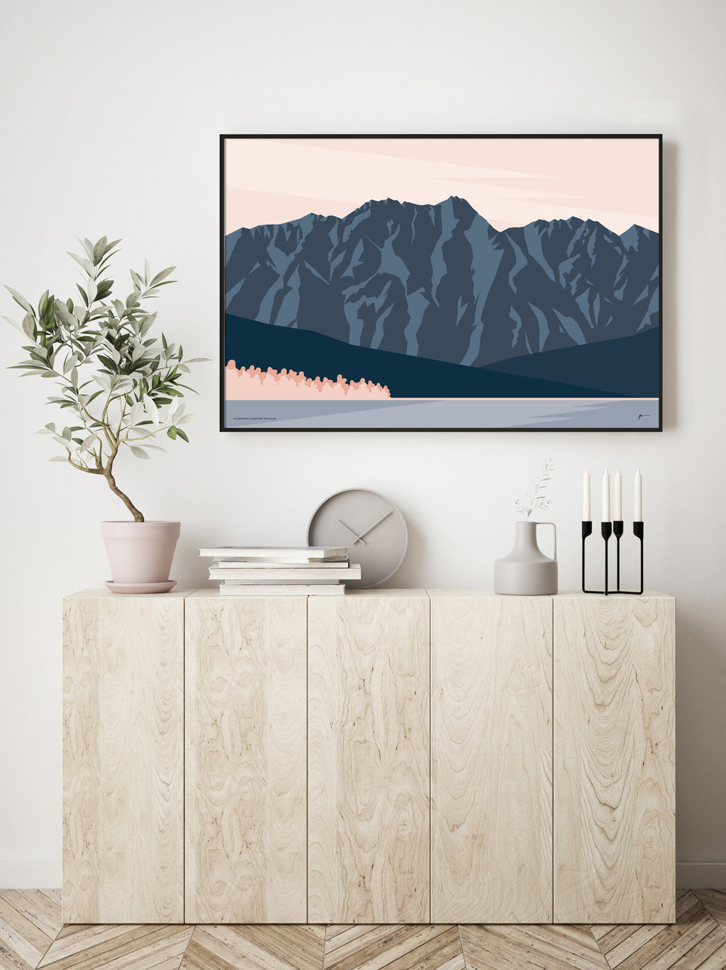 modern mountain art