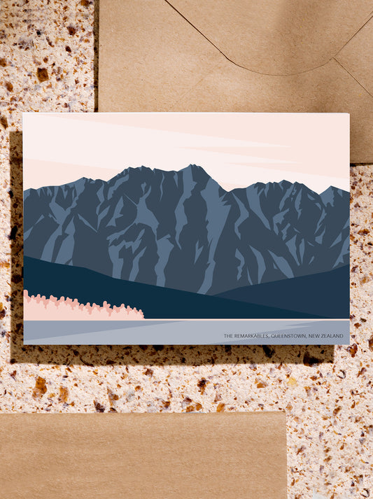 remarkables mountain range art