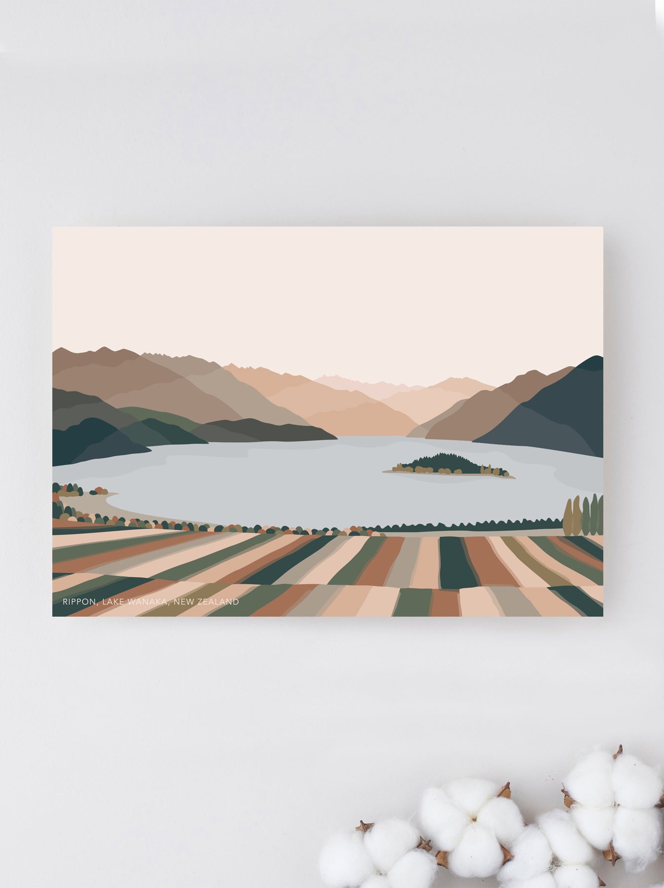 rippon vineyard art greeting card