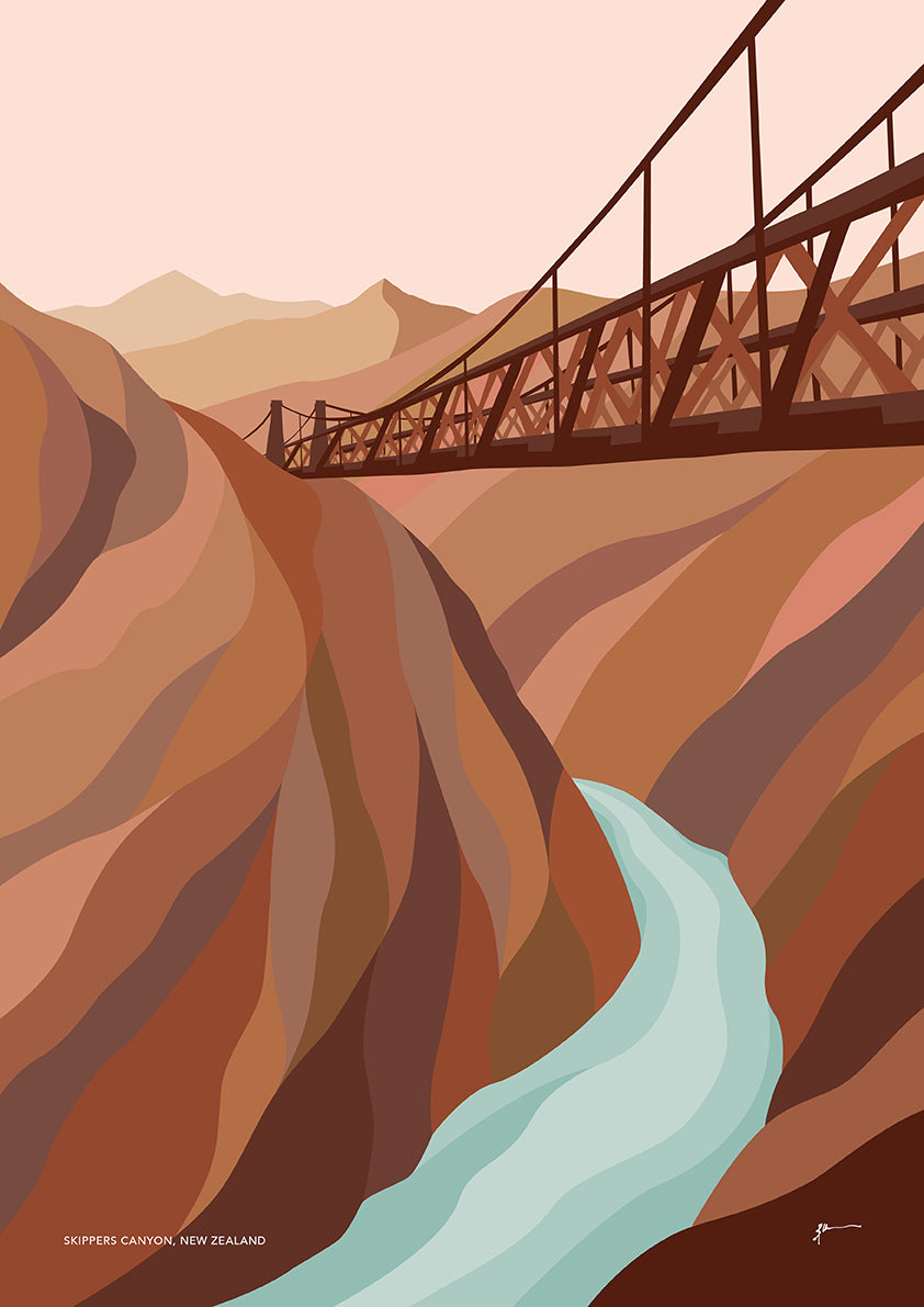 skippers canyon art