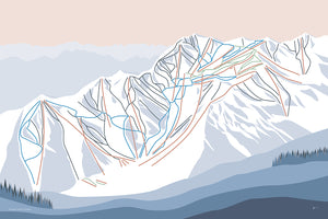 palisades tahoe squaw olympic ski art