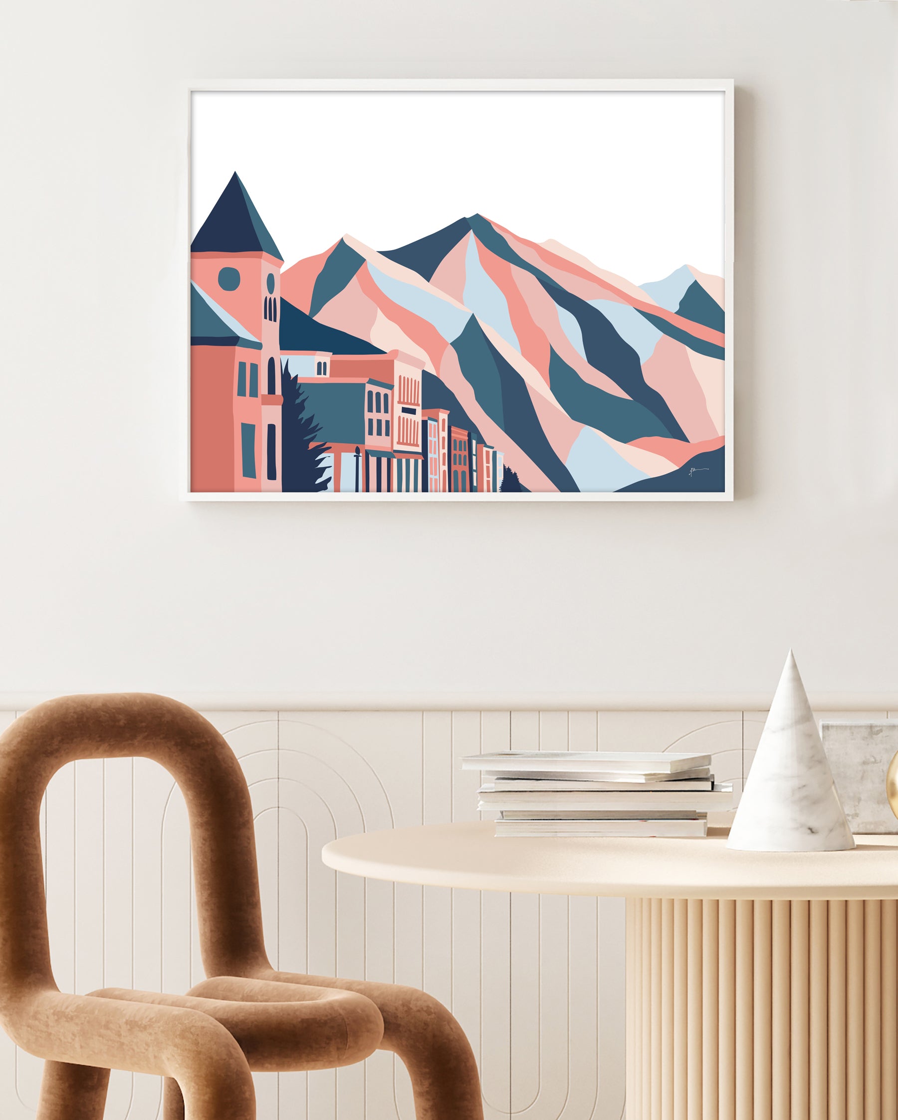 perfect art for telluride home